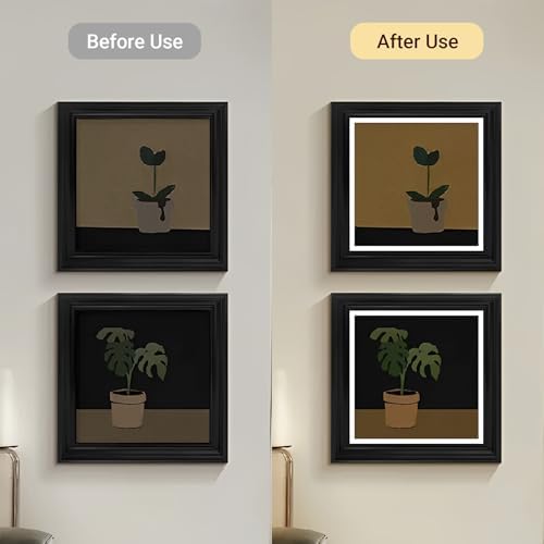 Trimold Glossy White Molding Trim Peel and Stick, Flexible Mirror Border Design - Image 3