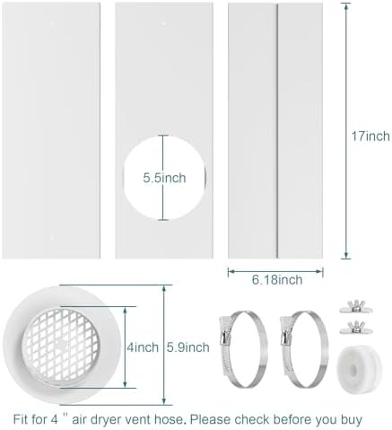 Dryer Vent Window Kit - Image 2
