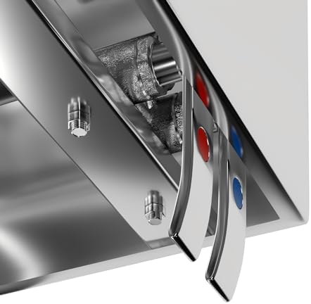 Stainless Steel Hands Free Wall Mounted Hand Sink 17 in. x 15 in. - Image 5