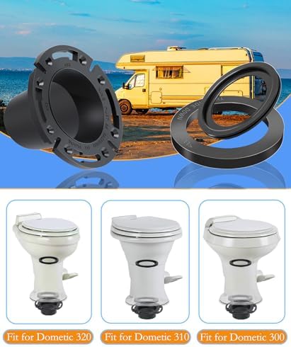RV Toilet Seal and 3" Socket Floor Flange Kit - Image 2