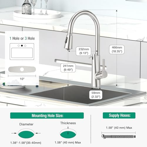CREA 2 in 1 Kitchen Faucets - Image 6