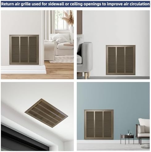 20x30 Return Air Grille, Air Return Vent Cover - Image 7