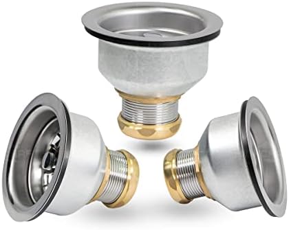 Highcraft 9754 Kitchen Sink Stainless Steel Drain Assembly - Image 3