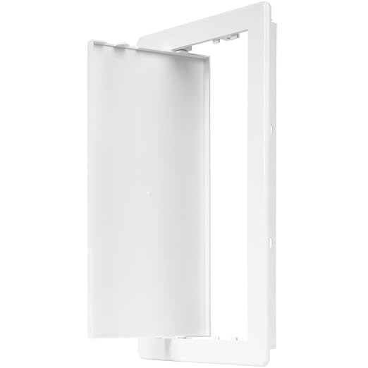 6" x 12" White Plastic Access Panel. Service Shaft Door Panel. Plumbing - Image 7