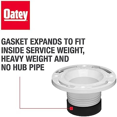 Oatey 4 in. PVC Twist-N-Set Closet Flange - Image 4