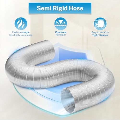 Hon&Guan Magnetic Dryer Vent Coupling Connector Kit DV180 - Image 4