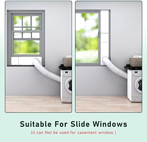 Flehomo Dryer Vent Window Kit, Dryer Vent Kit - Image 3