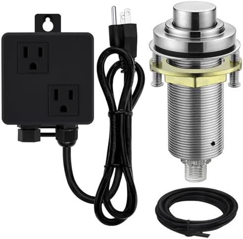 SinkTop Air Switch Kit for Disposal, Dual Outlet by SINKINGDOM