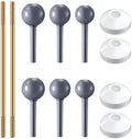 Enhon 2 Pack Universal Pop Up Drain Ball Rod Assembly by Clickhere