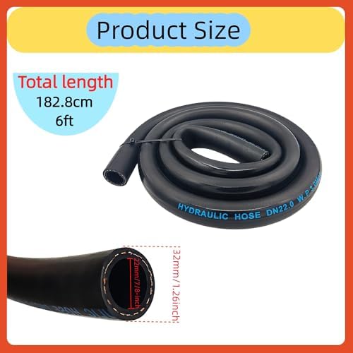 Dishwasher Discharge Hose 6 FT, 7/8 Inch ID Drain Hose Leak-Proof | Universal - Image 3