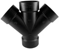 Charlotte Pipe 3 In. All Hub Double ABS Wye by Charlotte+Pipe