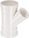 PATIKIL 2" to 1-1/4" Wye Pipe Fitting, Y-Shape Splitter Duct Hose Connector by PATIKIL
