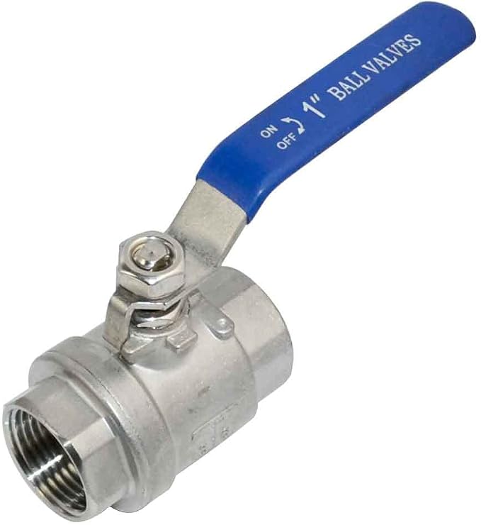 316 Stainless Steel 1/8"~3" Full Port Ball Valve by Megairon
