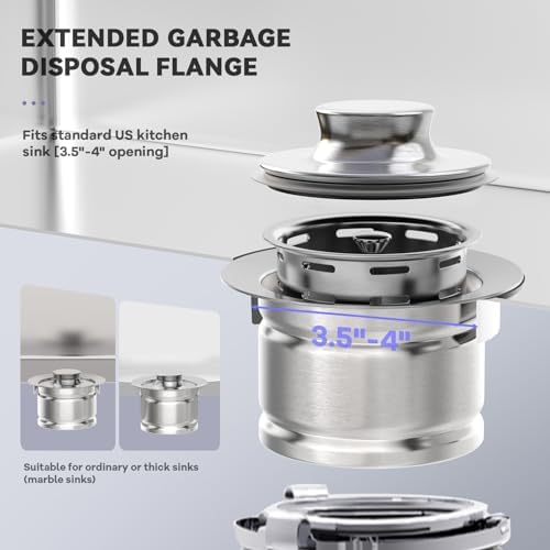 KONE Extended Garbage Disposal Flange - Image 3