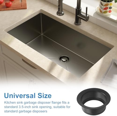 Black Garbage Disposal Sink Flange - Image 7
