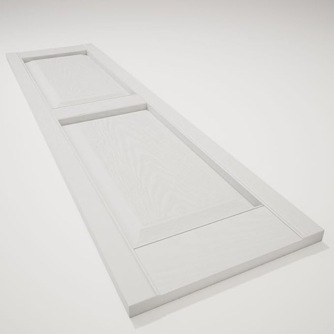 Builders Edge 12 in. W x 39 in. H Builders Edge, Standard Two Equal Panels - Image 7
