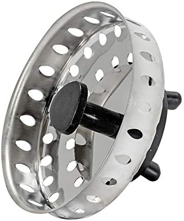 EZ-FLO Replacement Basket, Rubber Pronged Bottom, Stainless Steel, Fits 3-1/2 - Image 3