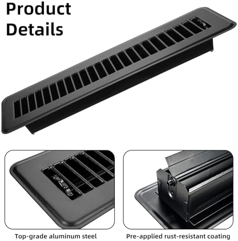 BYEWIRE Floor Register Vents 2x12 - Image 4