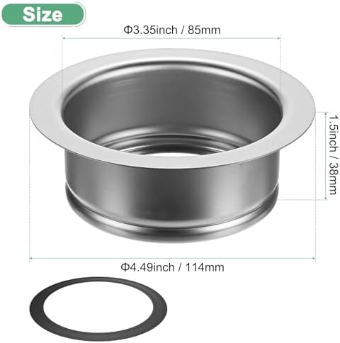 M METERXITY 1-Pack Garbage Disposal Sink Flange, Kitchen Sink Replacement - Image 3