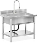 40" Stainless Steel Freestanding Utility Sink by EHVCISTQProductShowcase