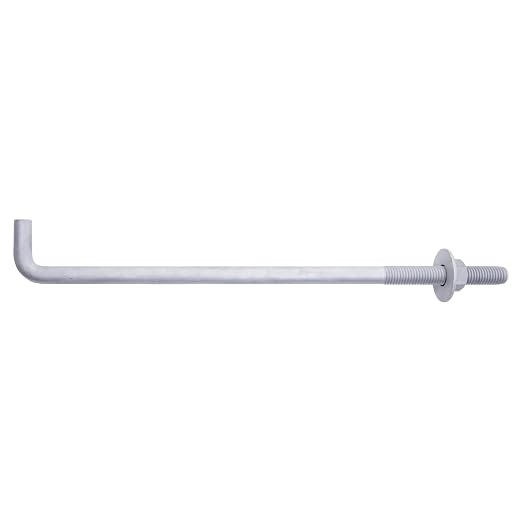 1/2" x 14" Concrete Anchor Bolts L Shaped, Hot-Dip Galvanized - Image 6