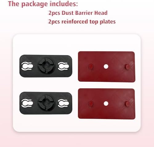 Dust Barrier Replacement 2 Heads and 2 Top Plates - Image 2