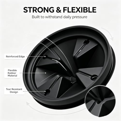 3 1/8" Garbage Disposal Splash Guardl, QCB-AM Sink Baffle Replacement - Image 3
