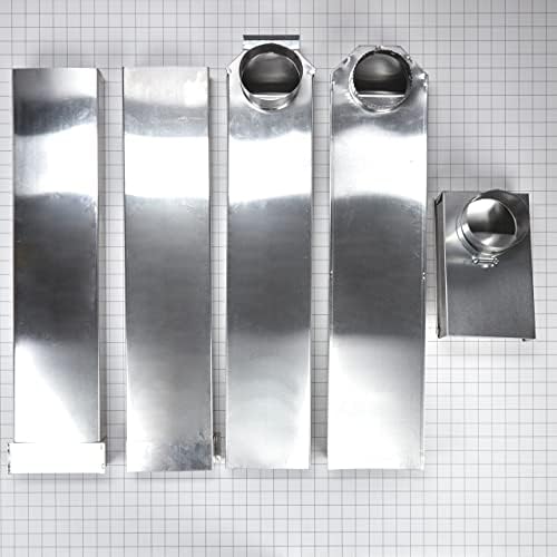 Whirlpool 4392892 Genuine OEM Dryer Vent Periscope, In-Wall Space-Saver Vent - Image 2
