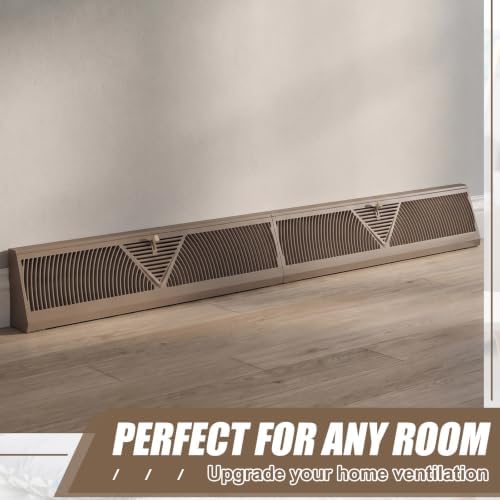 Yaocom 1 Pack Baseboard Register Vent 48 Inch Duct Opening Size Vent Covers - Image 6