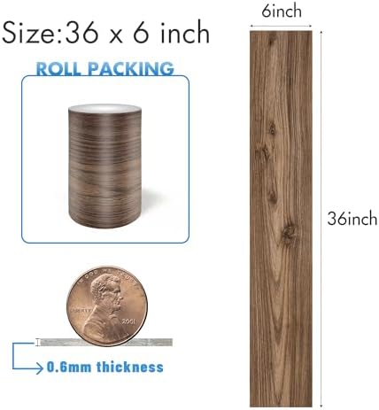 Lareko Peel and Stick Floor Tile, Waterproof Vinyl Plank Flooring - Image 2
