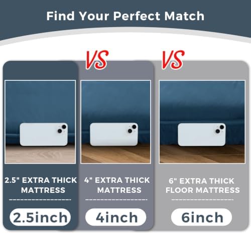 MAXYOYO 6" Extra Thick Japanese Floor Mattress Full Folding Futon Mattress - Image 6