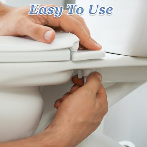 10Pcs Universal Plastic Toilet Seat Screws Replacement Kit Bolts Hinge Bolt - Image 3