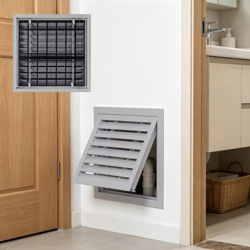 Light Gray Air Return Grille, Aluminum Access Panel by Unknown