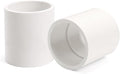 2Pack 1-1/2 Inch White PVC Pipe Coupling, Socket x Socket, Schedule 40 Heavy by JINUYYNA