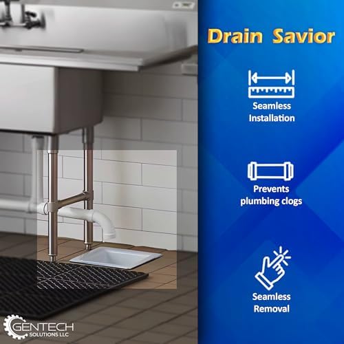 Drain Savior - 3" Commercial Floor Drain Strainer, Cylindrical Mesh 316 - Image 5