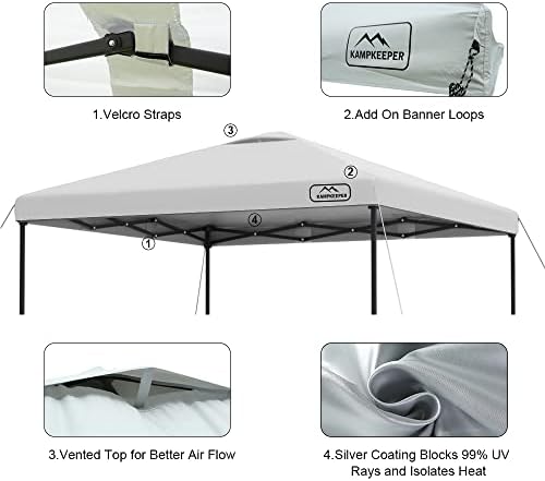 8x8 Replacement Top Pop Up Canopy Tent Cover Roof - Image 4