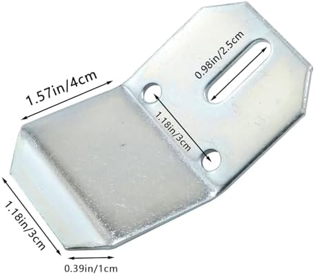 2PCS Silver Stainless Steel Wall Mounted Sink Hook Pool Installation Bracket - Image 2