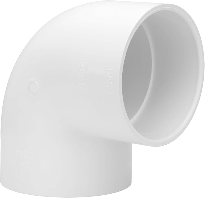 4 Inch 90 Degree Elbow 2 Way Right Angle PVC Pipe Fitting, Furniture Build by Lswteiz