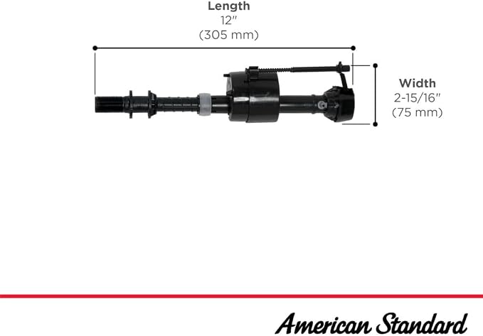 American Standard Toilet Fill Valve, Universal 400A Tank Repair Part | Toilet - Image 3