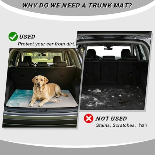 Sea Shell Starfish Universal Cargo Liner Gardening Trunk Mat Waterproof Cargo - Image 4