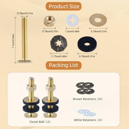 Hibbent Extra Thick Toilet Wax Ring Replacement Kit, Wax Ring - Image 4