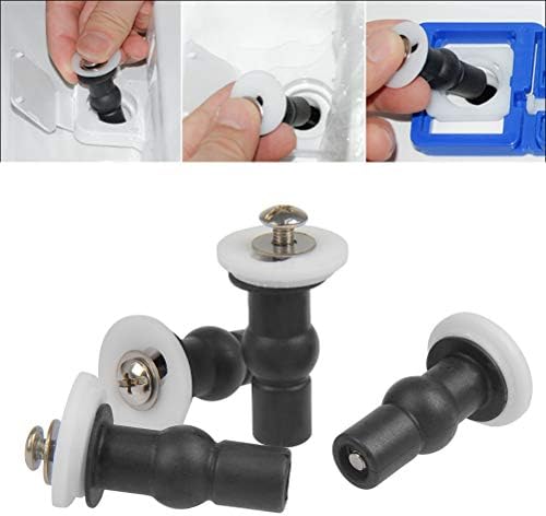FOCCTS 4 Pack Toilet Seat Fixing Screws, Universal Toilet Seat Bolts Kit - Image 7