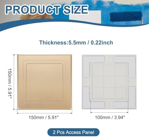 PATIKIL 4x4 Inch Self-Adhesive Access Panel - Image 2