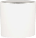 Fox & Fern Large Planter for Indoor or Outdoor, Matte White, 14.6 Inch | UV & by FoxFern