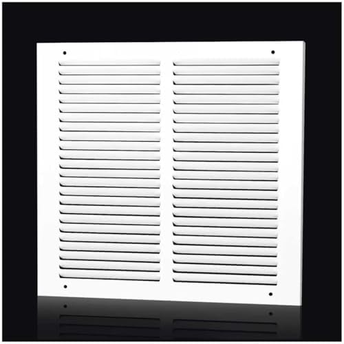 12x12 Return Air Grille for 12"W x 12"H Duct Opening, Return Air Vent Cover by EXCELFU