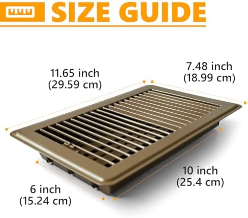 6x10 Floor Register - Image 2
