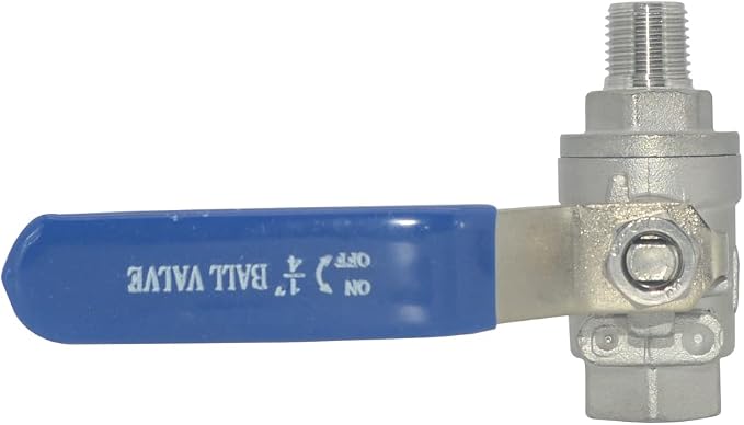 DAN SPEED Full Port Ball Valve Male x Female S304 Stainless Steel Heavy Duty - Image 6