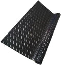 Rubber Floor Mat Black 1.4×3m, Diamond Plate PVC Garage Parking Mat, PVC Rubber by Unknown