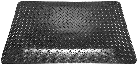 American Classic Diamond Plate Anti-Fatigue Mat – Closed-Cell Polymeric Sponge by Rhino+Mats