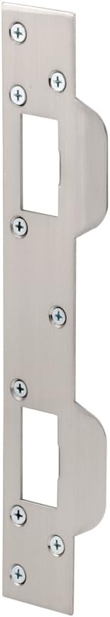Prime-Line MP10385 Max Security Combo Strike, 1-5/8 In. x 11 In., Satin Nickel by Prime-Line